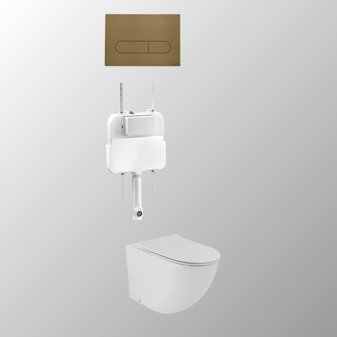 LUCI SLIM IN-WALL TOILET PACKAGE