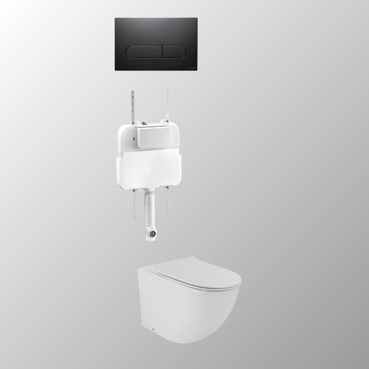 LUCI SLIM IN-WALL TOILET PACKAGE