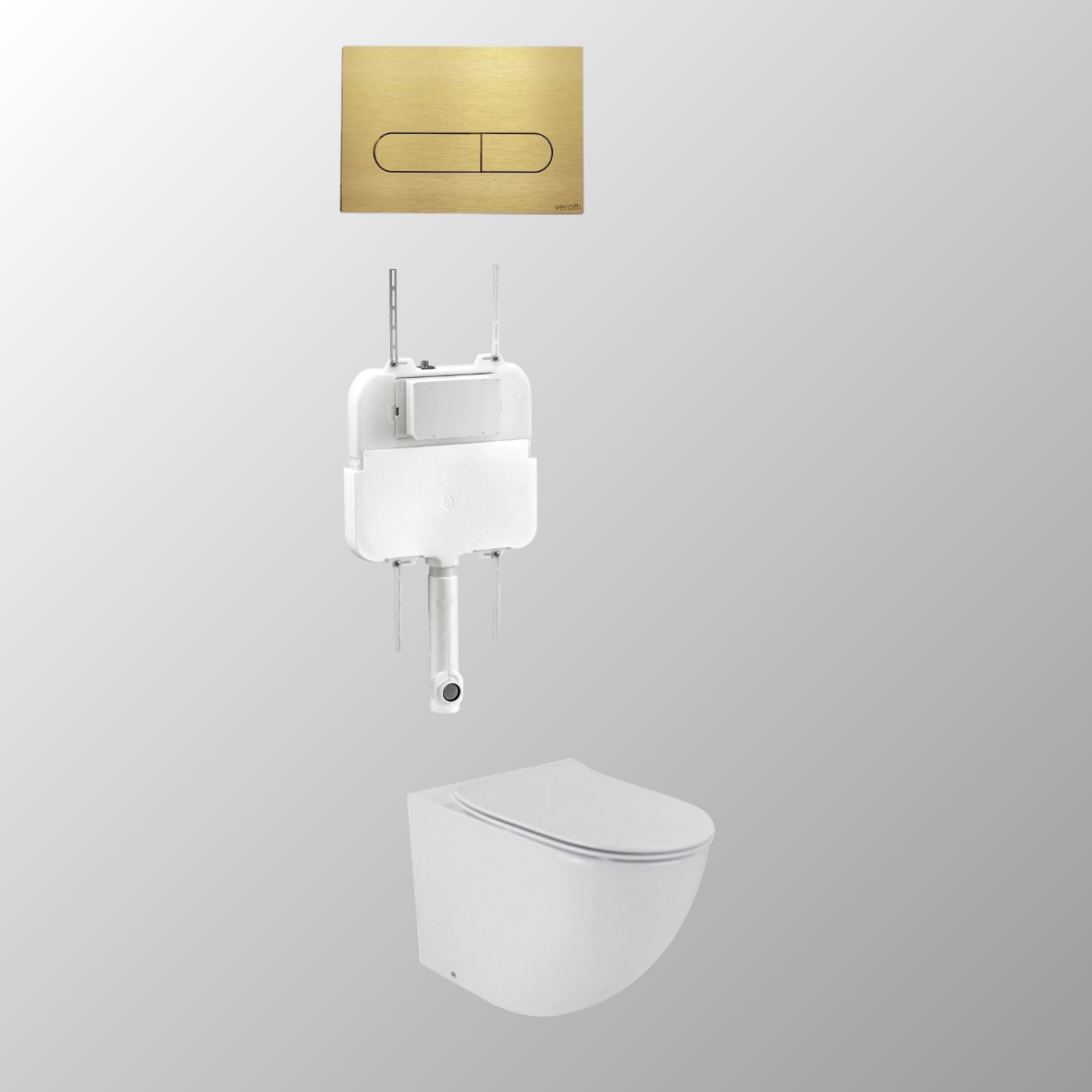 LUCI SLIM IN-WALL TOILET PACKAGE
