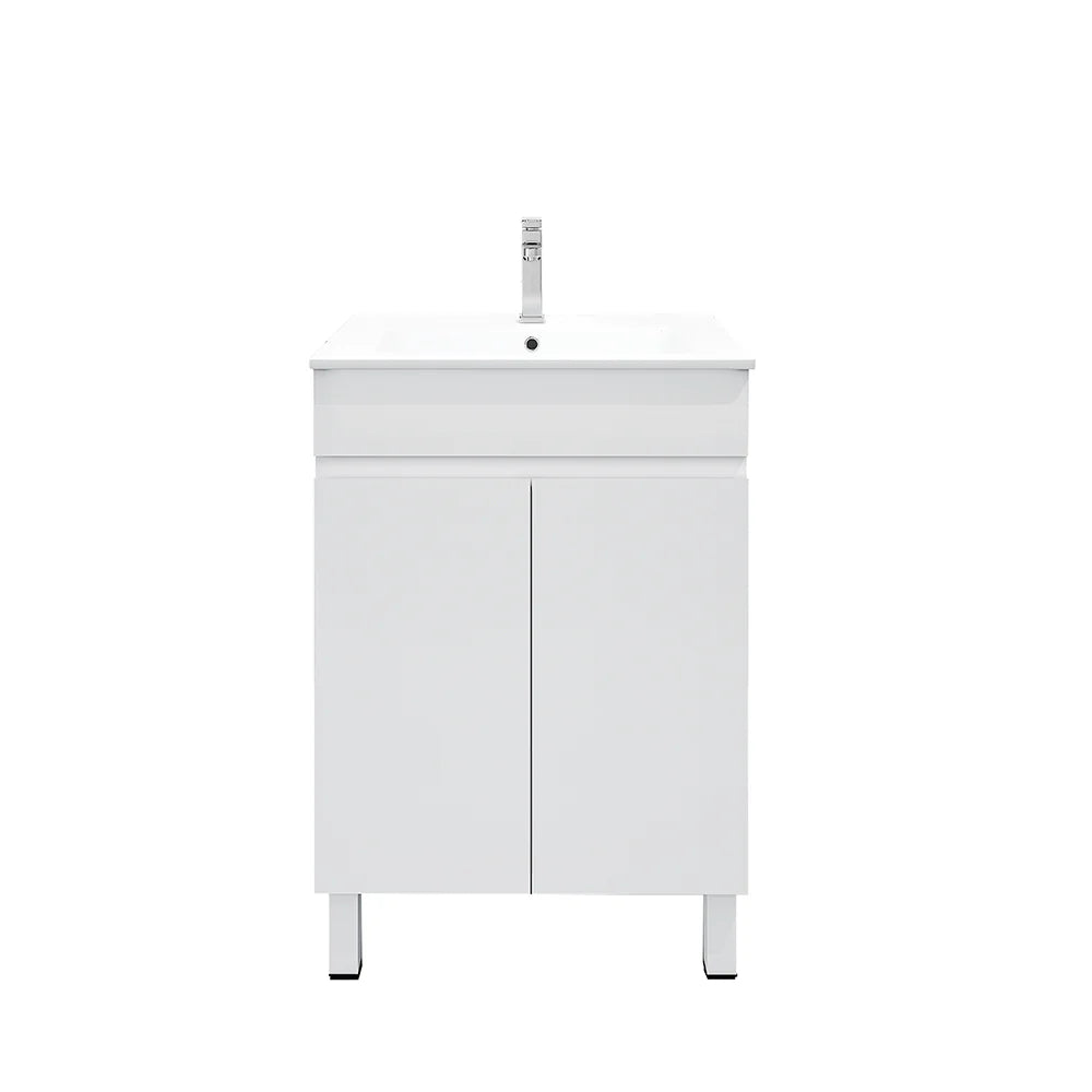BIANCA 600mm PVC Freestanding Vanity