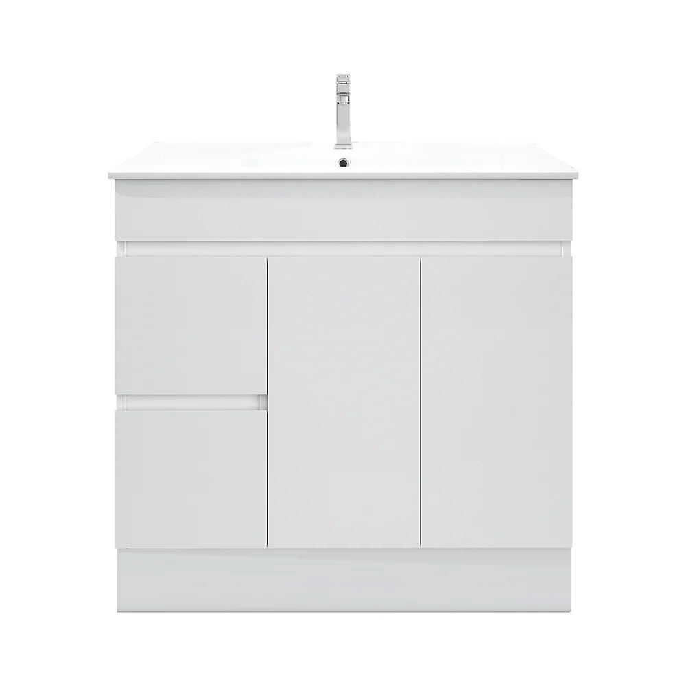 BIANCA 900mm PVC Freestanding Vanity (LHD) and (RHD)
