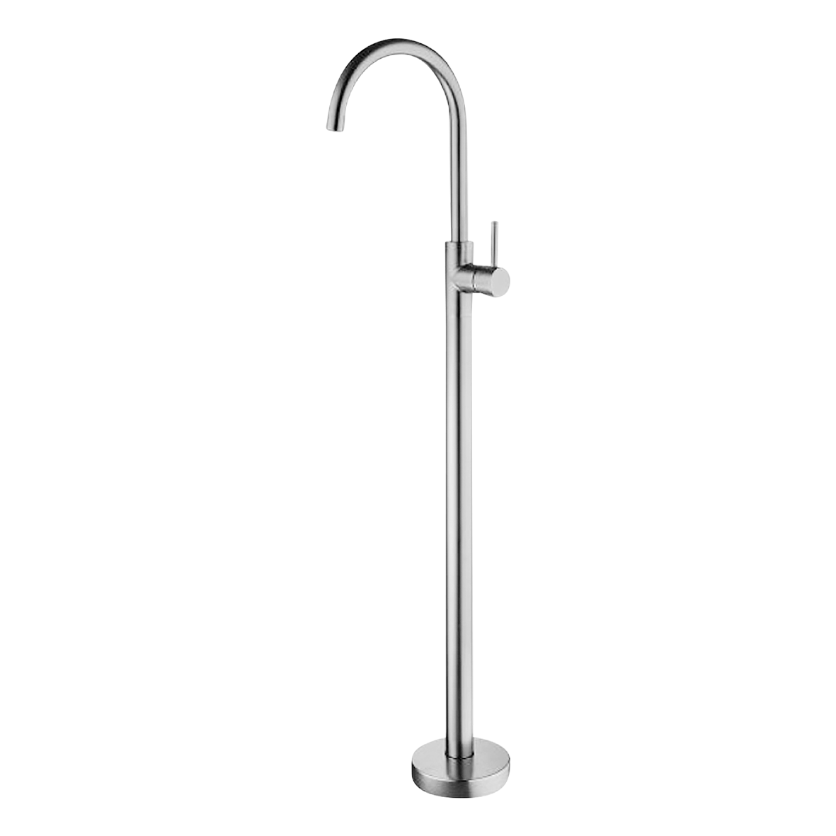 City Life Inox Freestanding Bath Filler