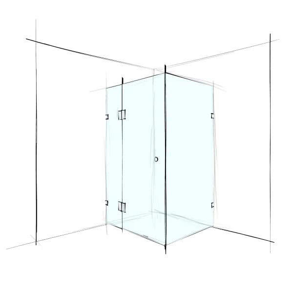 Verotti Home Frameless Square Corner Set-In