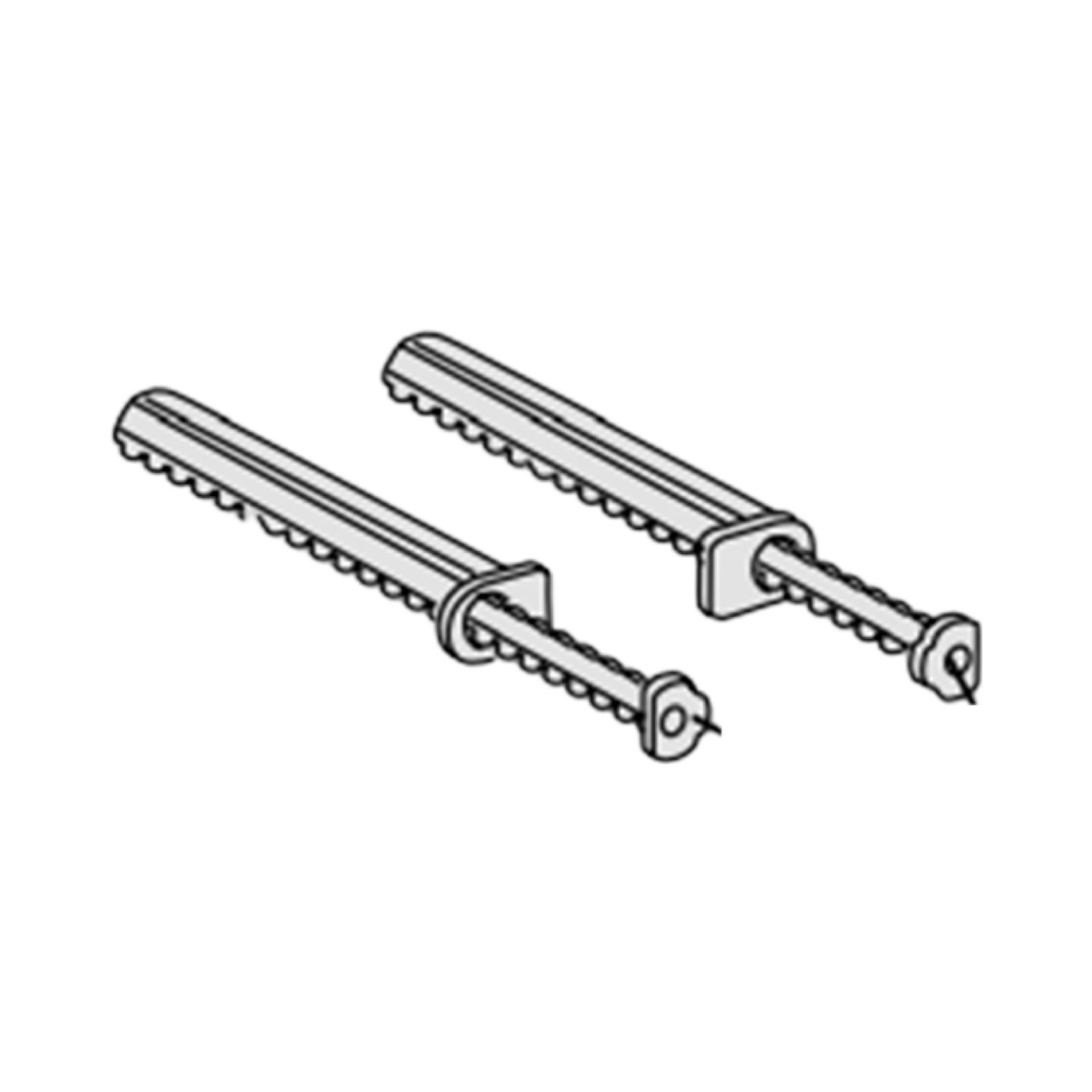 SPACER FOR ATTACHING PLATE