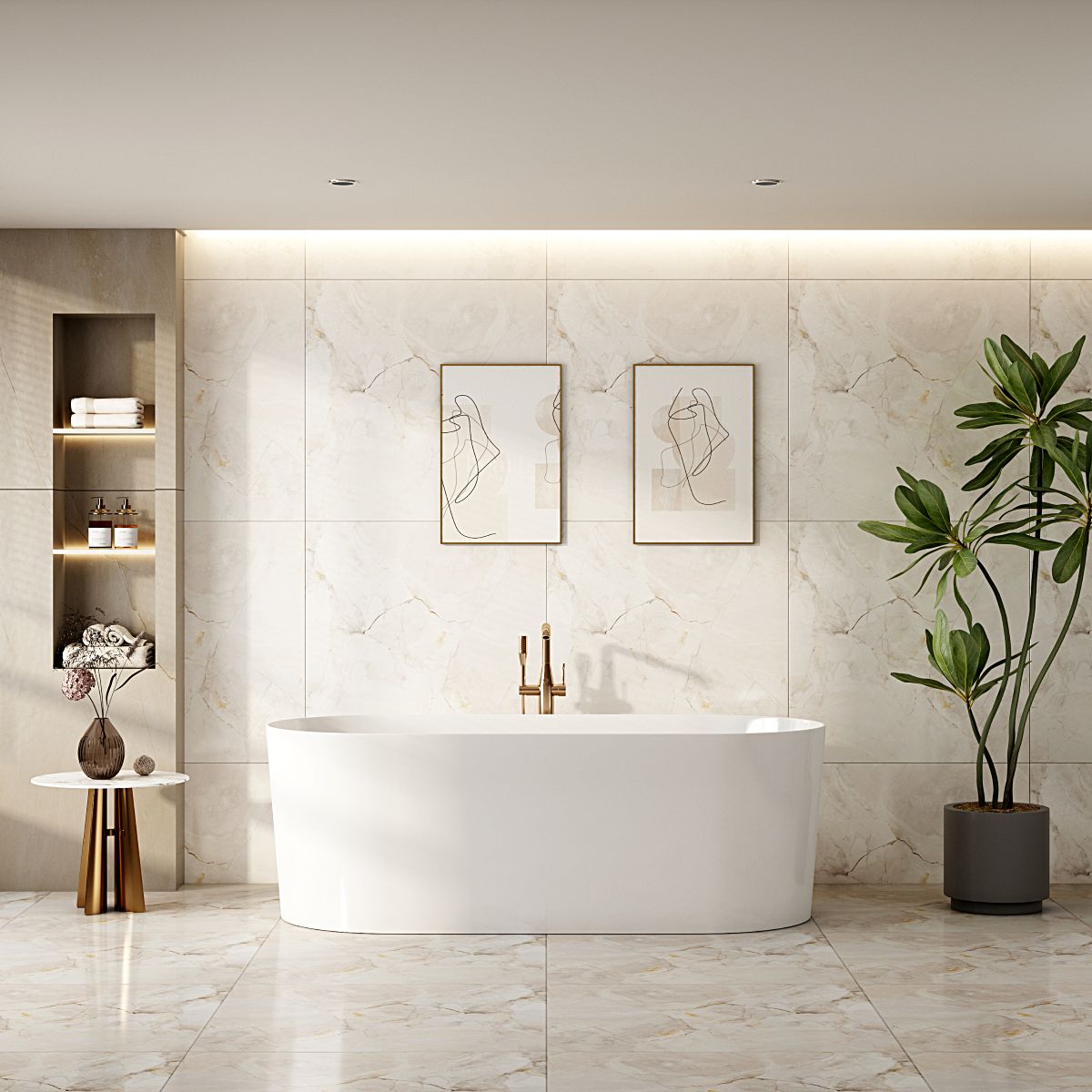 ISEO Freestanding Bathtub