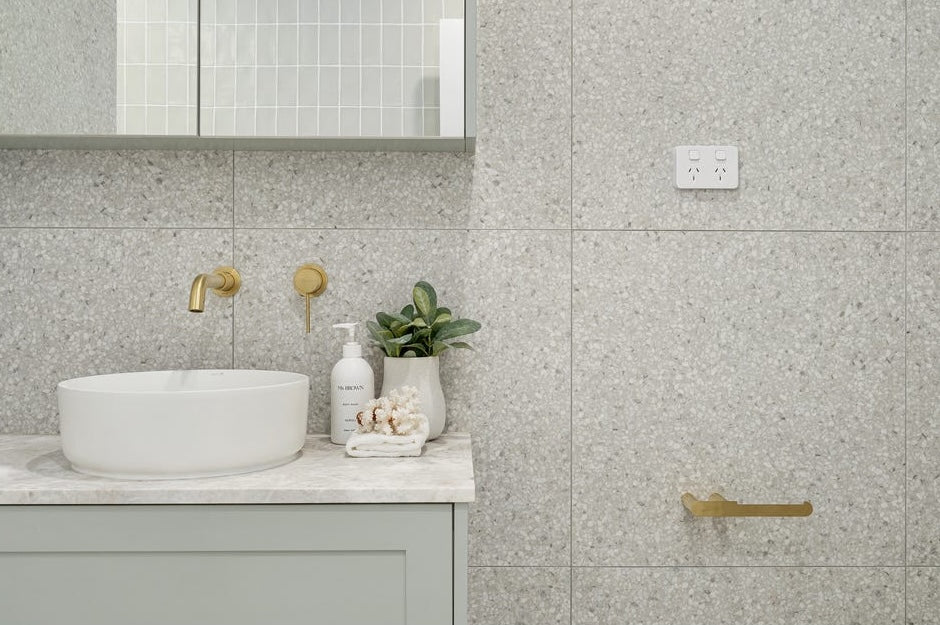 City Life Inox Wall Mounted Basin Mixer 190mm Spout