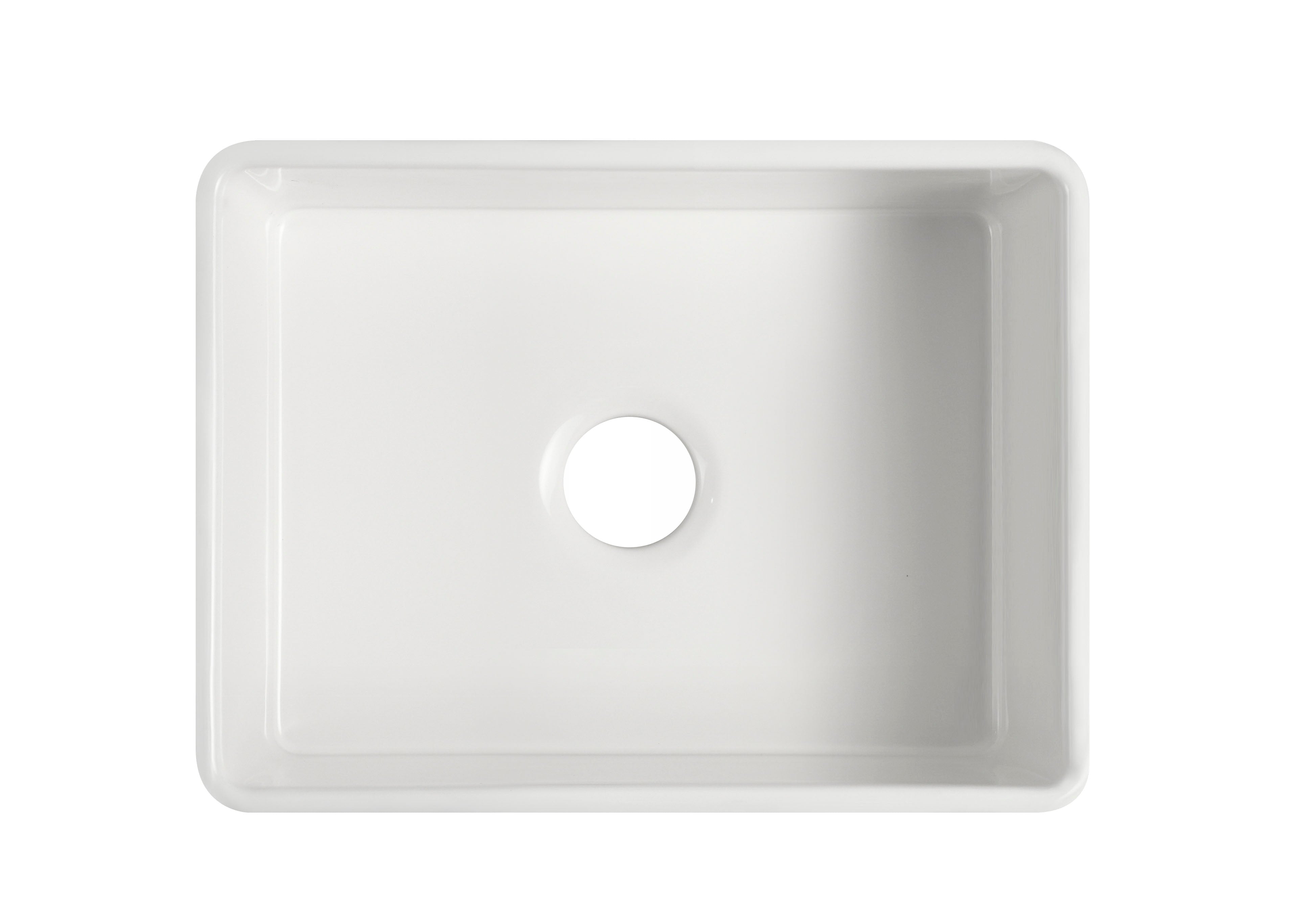 Rocca Fine Fireclay Farm House Butler Sink 610mm x 459mm x 254mm
