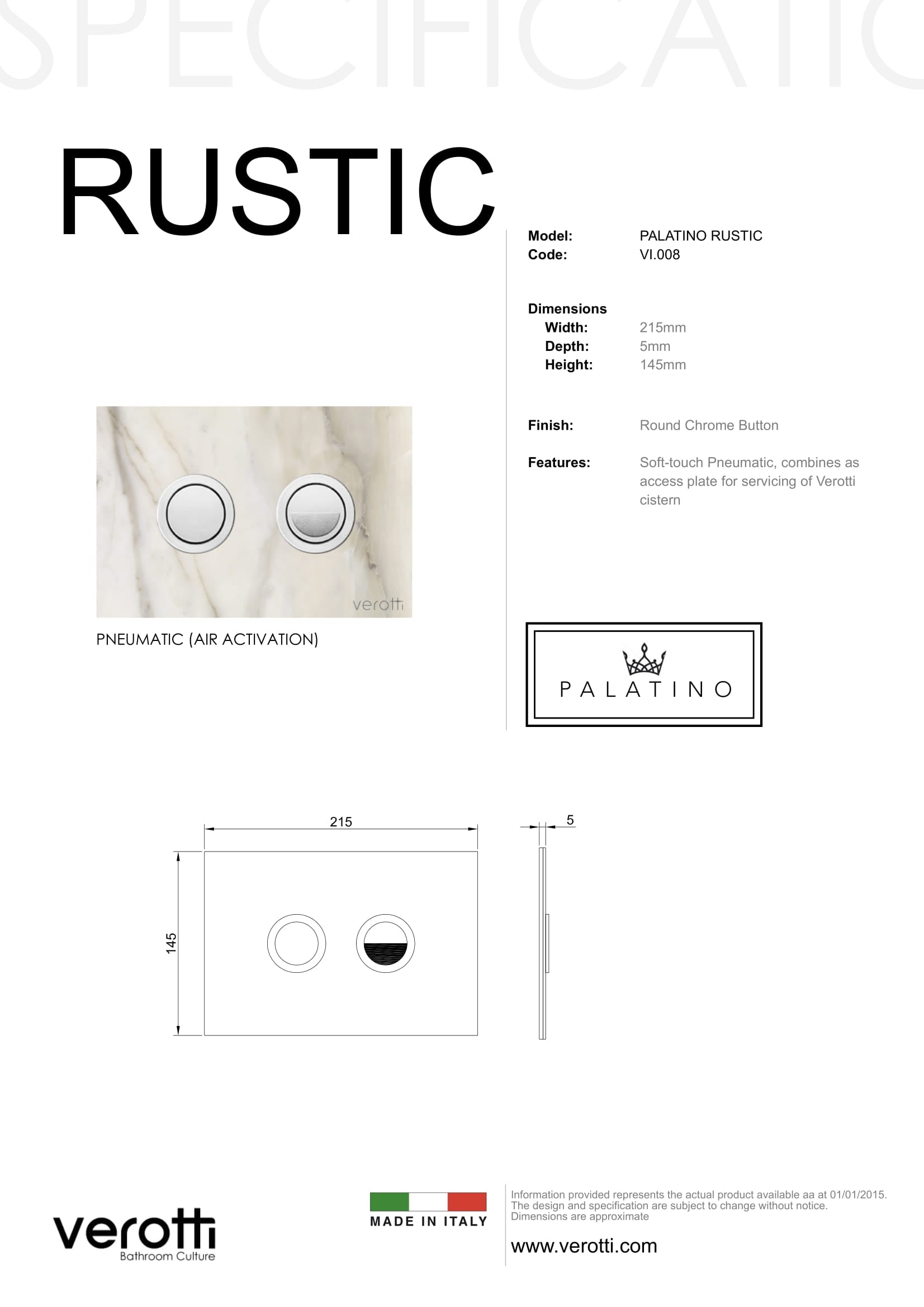 PALATINO RUSTIC | GLASS