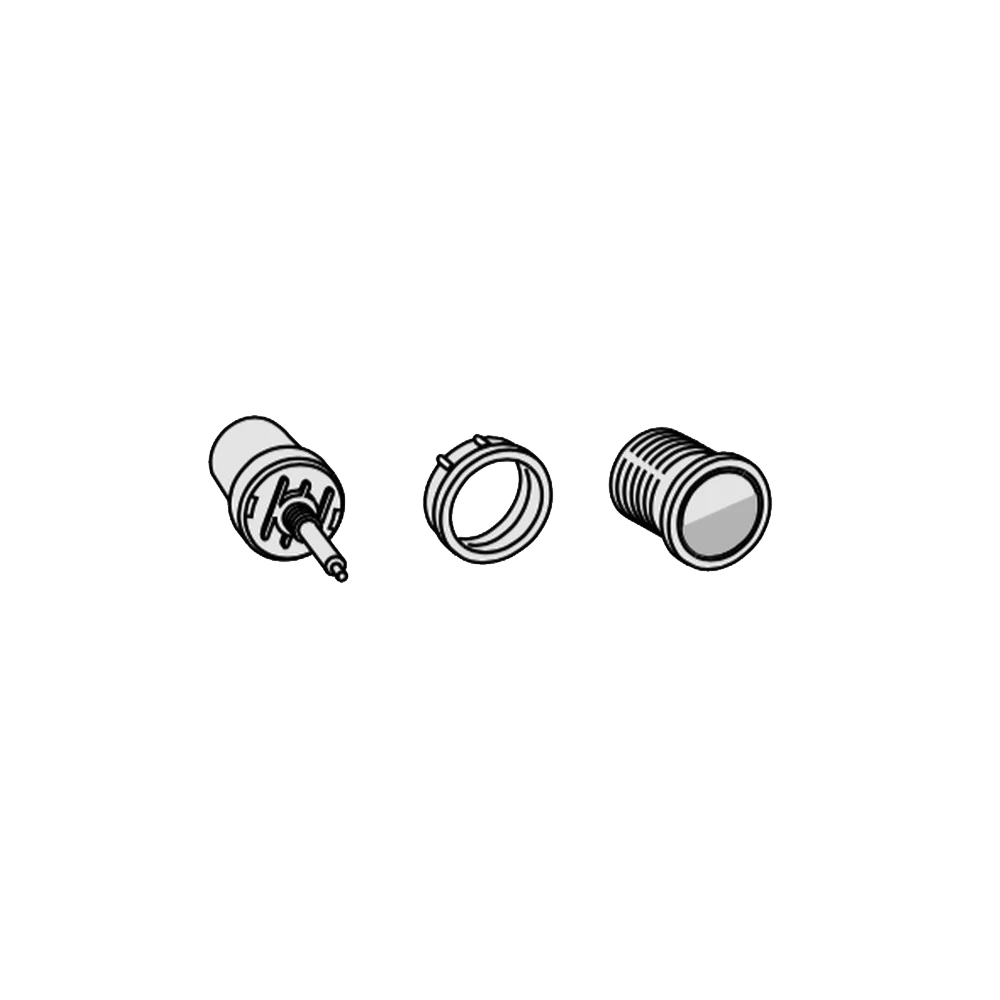 REMOTE HALF FLUSH BUTTON KIT - PNEUMATIC