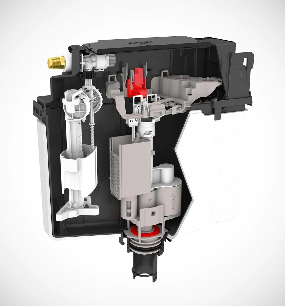 VEROTTI LOW-LEVEL CISTERN & FRAME – FOR WALL HUNG PANS ONLY
