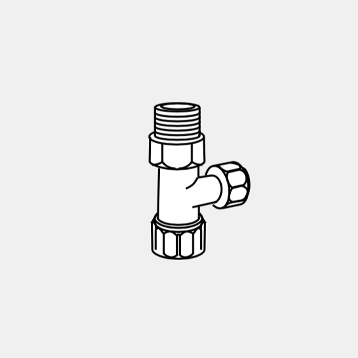 VALSIR RIOS SPARE PARTS - Stop Valve 3/8'' VS0820209
