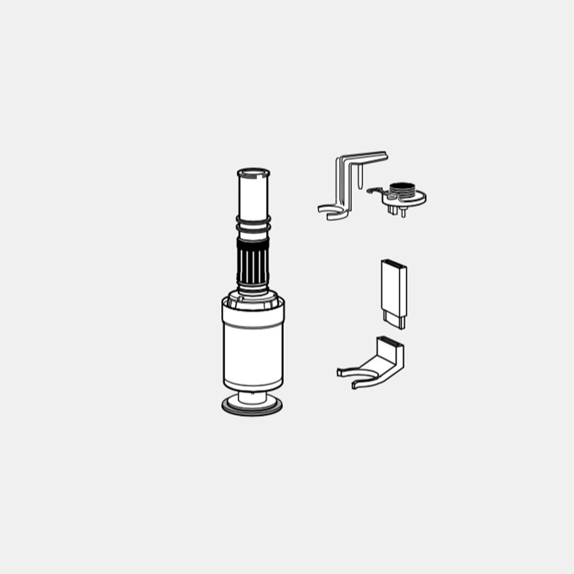 VALSIR RIOS SPARE PARTS - MECHANICAL TO PNEUMATIC CONVERSION KIT VS0820806