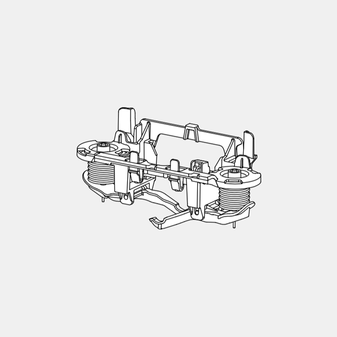 VEROTTI SLIM IN-WALL SPART PARTS - VS0866792 PNEUMATIC CENTRE BLOCK