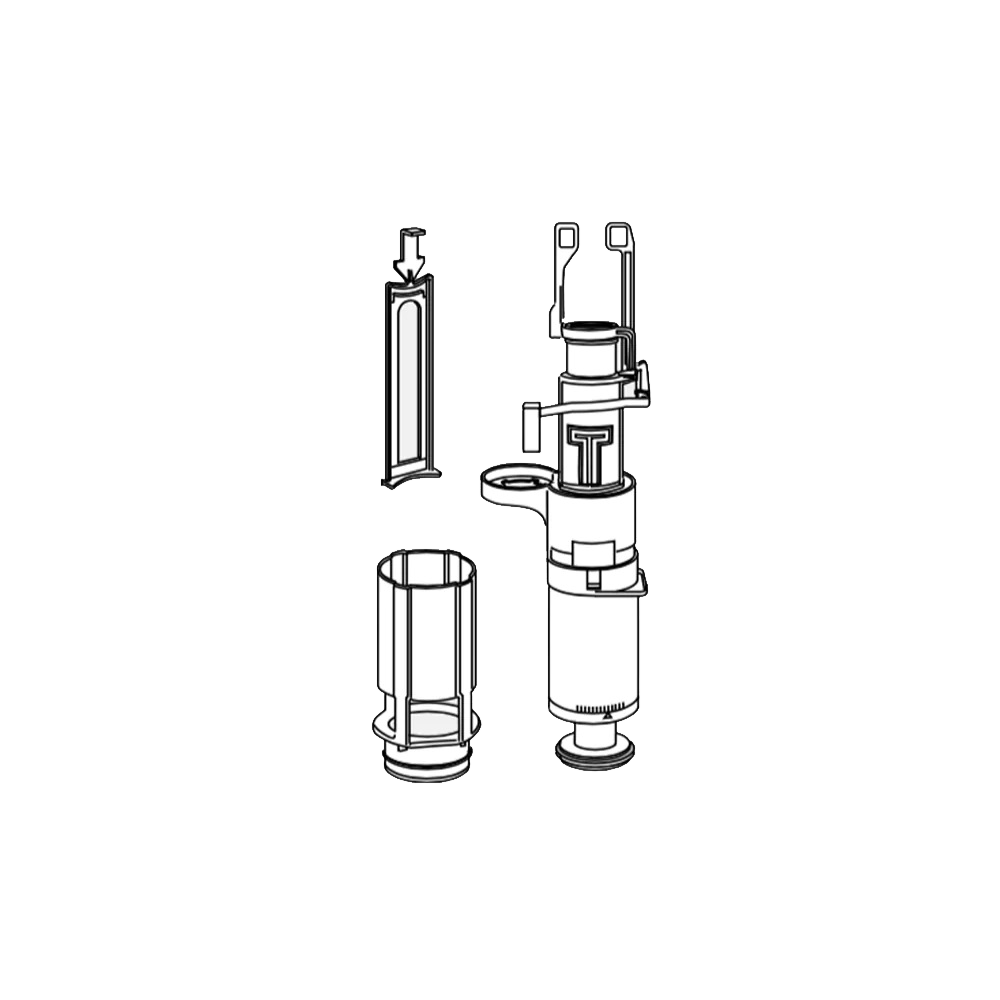 VALSIR TROPEA 2 - VS0866801 OUTLET VALVE KIT