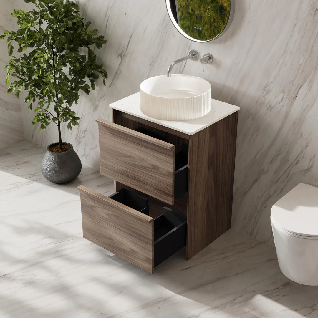 Bella 600mm Freestanding Cabinet - Notaio Walnut