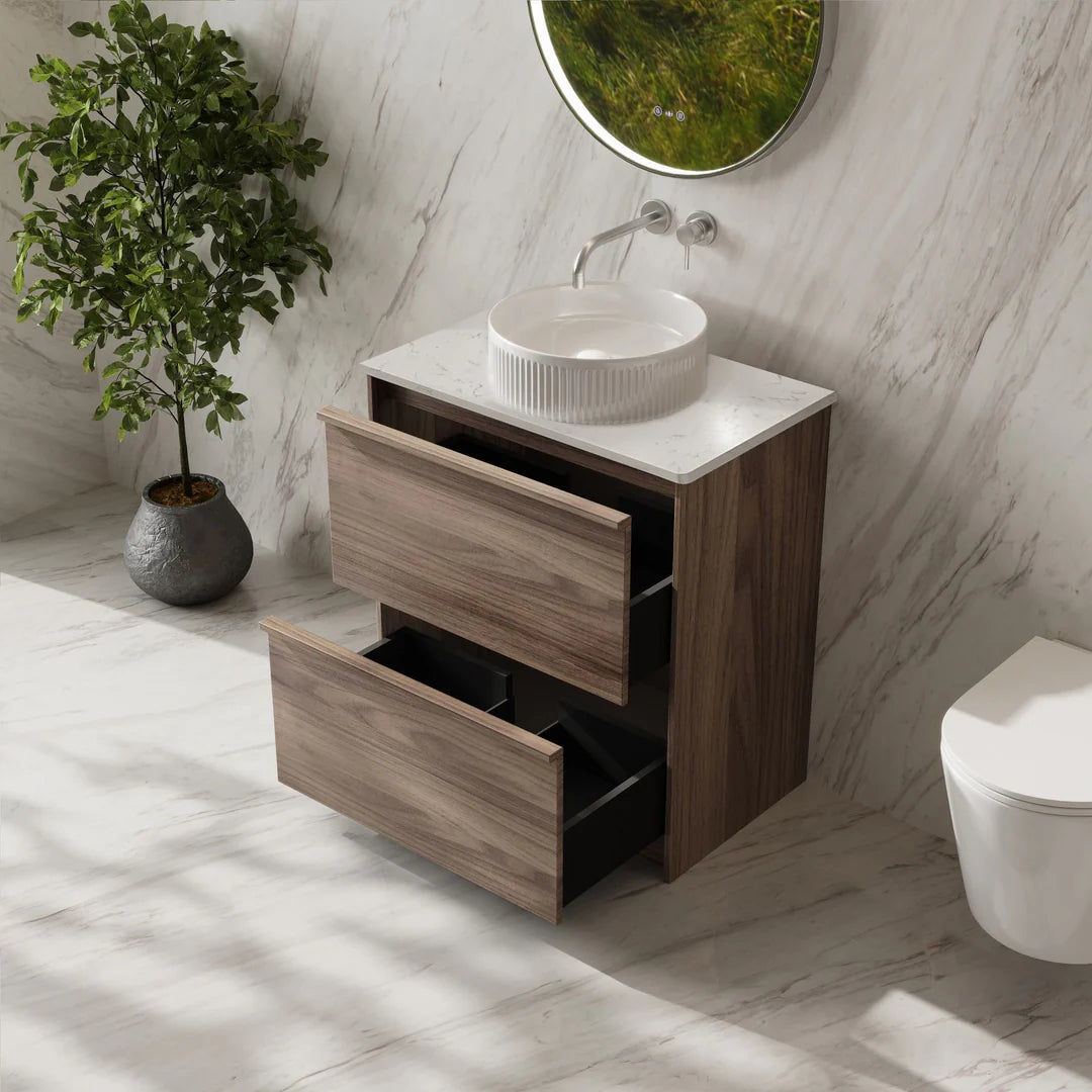 Bella 750mm Freestanding Cabinet - Notaio Walnut
