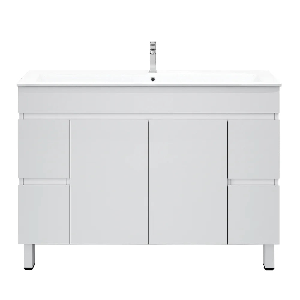 BIANCA 1200mm PVC Freestanding Vanity