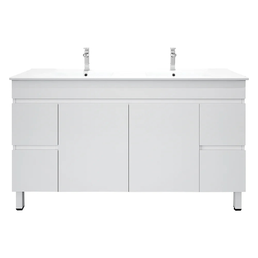 BIANCA 1500mm PVC Freestanding Vanity