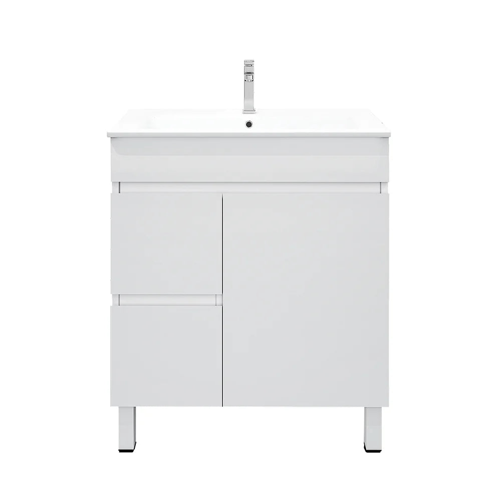 BIANCA 750mm PVC Freestanding Vanity (LHD)