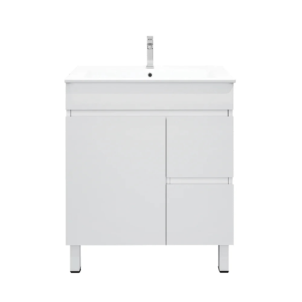 BIANCA 750mm PVC Freestanding Vanity (LHD) and (RHD)