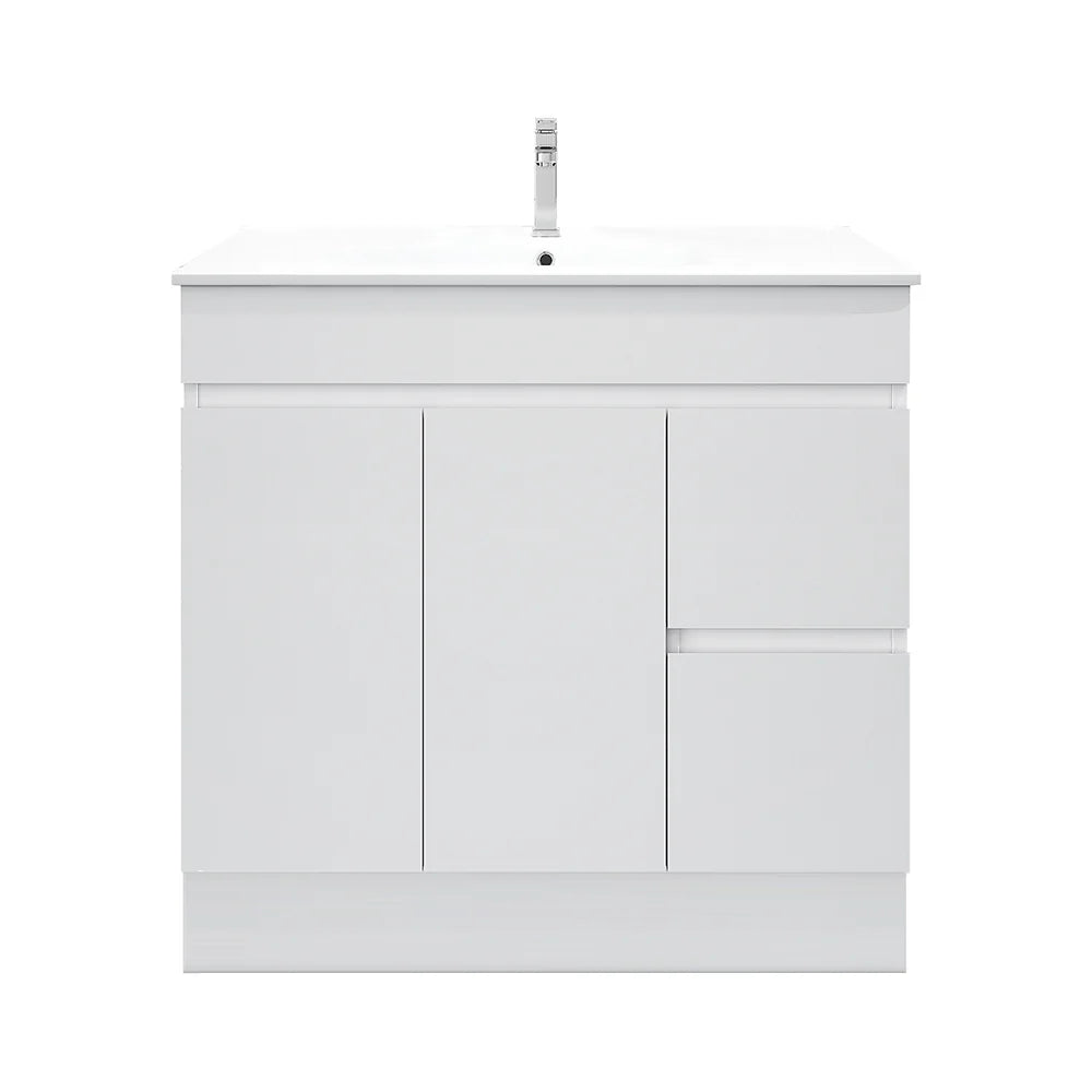 BIANCA 900mm PVC Freestanding Vanity (LHD) and (RHD)