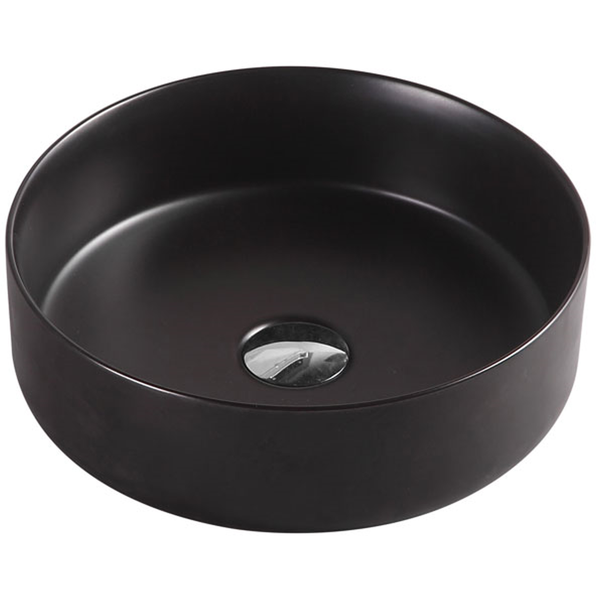 CITY LIFE ROUND MATTE BLACK (W355, H110)