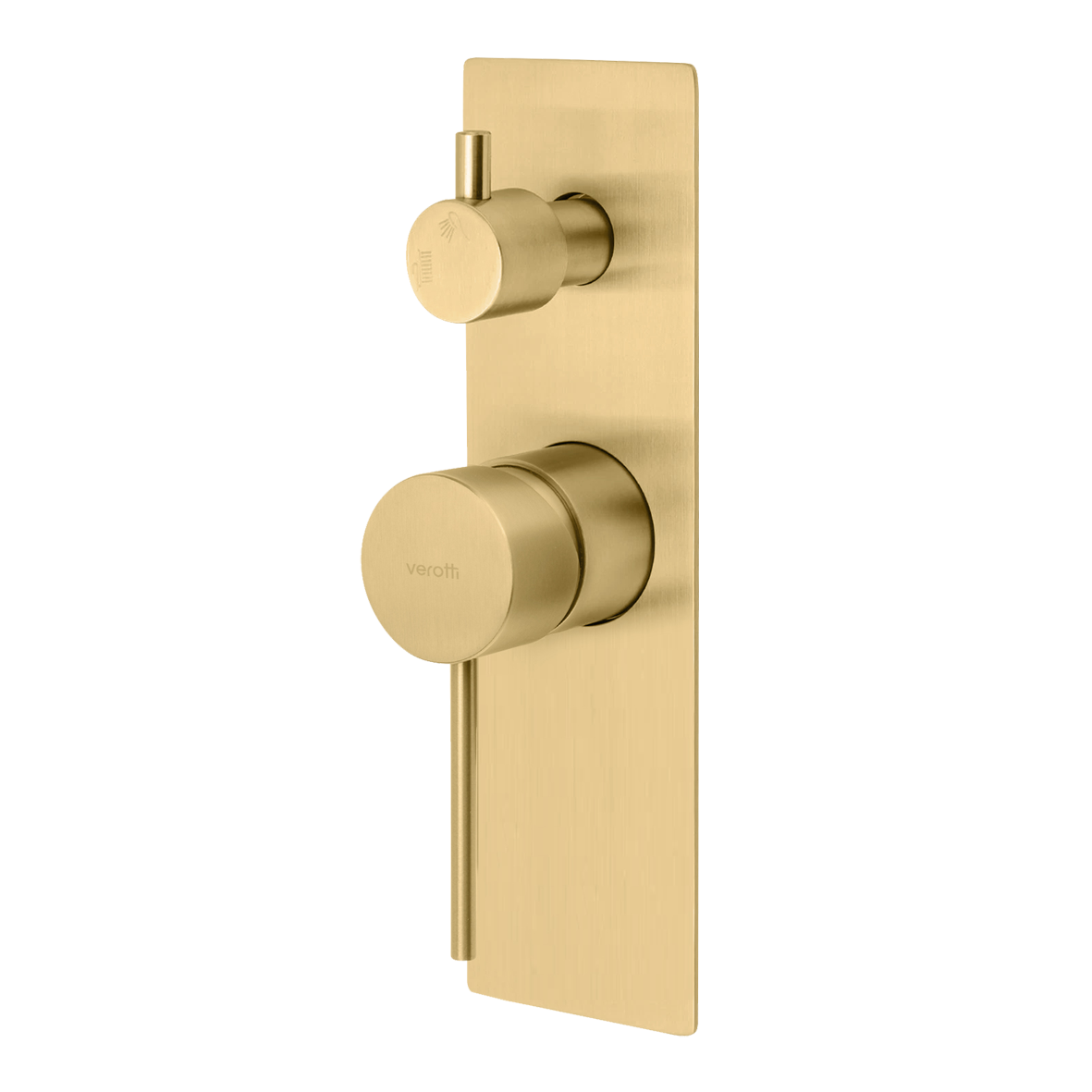 City Life Inox Lead free Shower & Bath Diverter Mixer Soft Rectangular