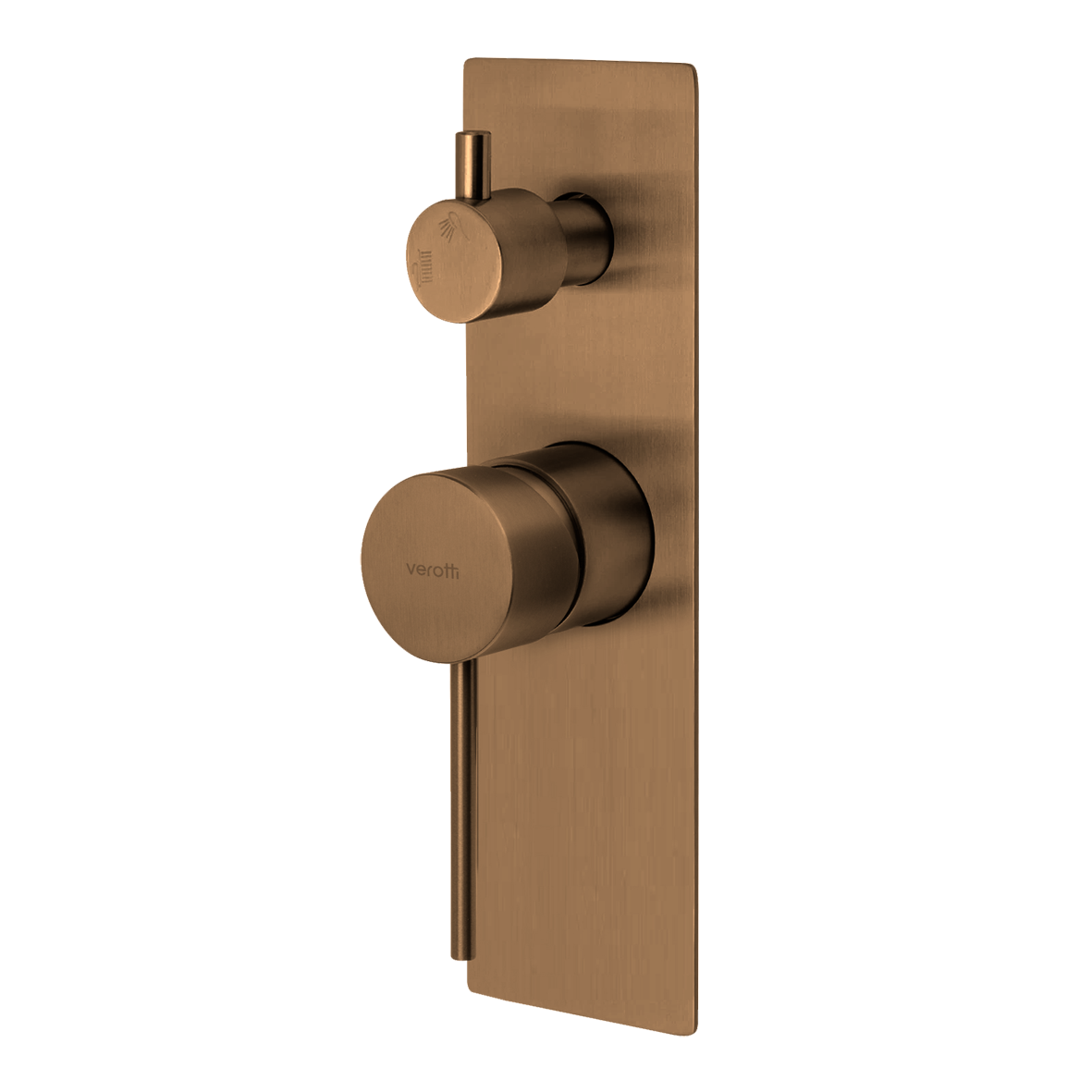 City Life Inox Lead free Shower & Bath Diverter Mixer Soft Rectangular