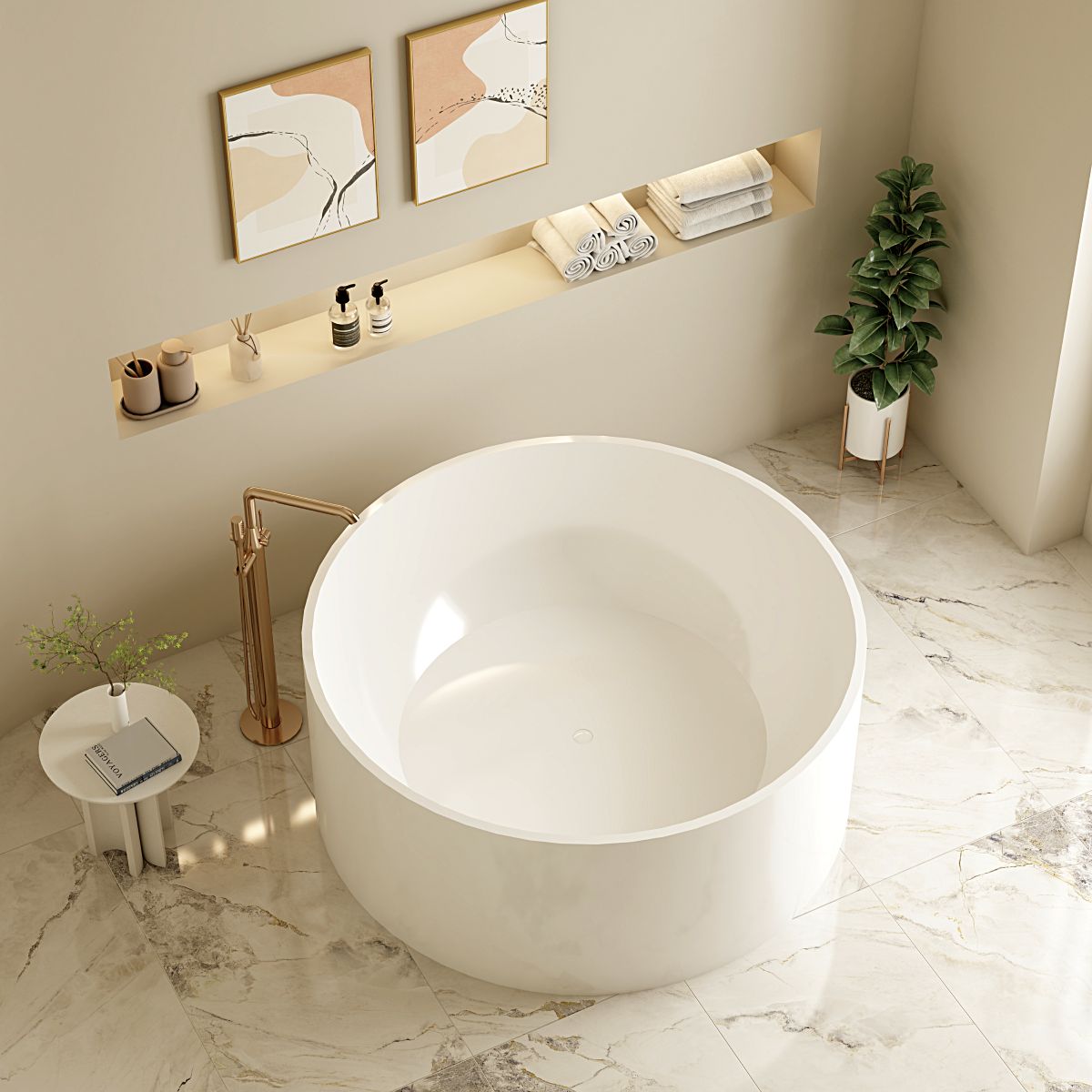 Cole Freestanding Acrylic Bathtub