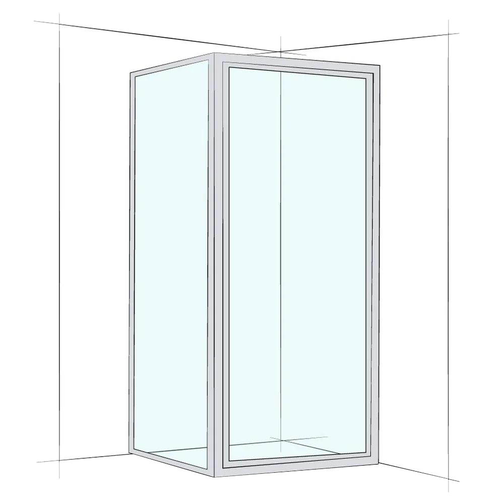 Custom Framed Corner Set-In