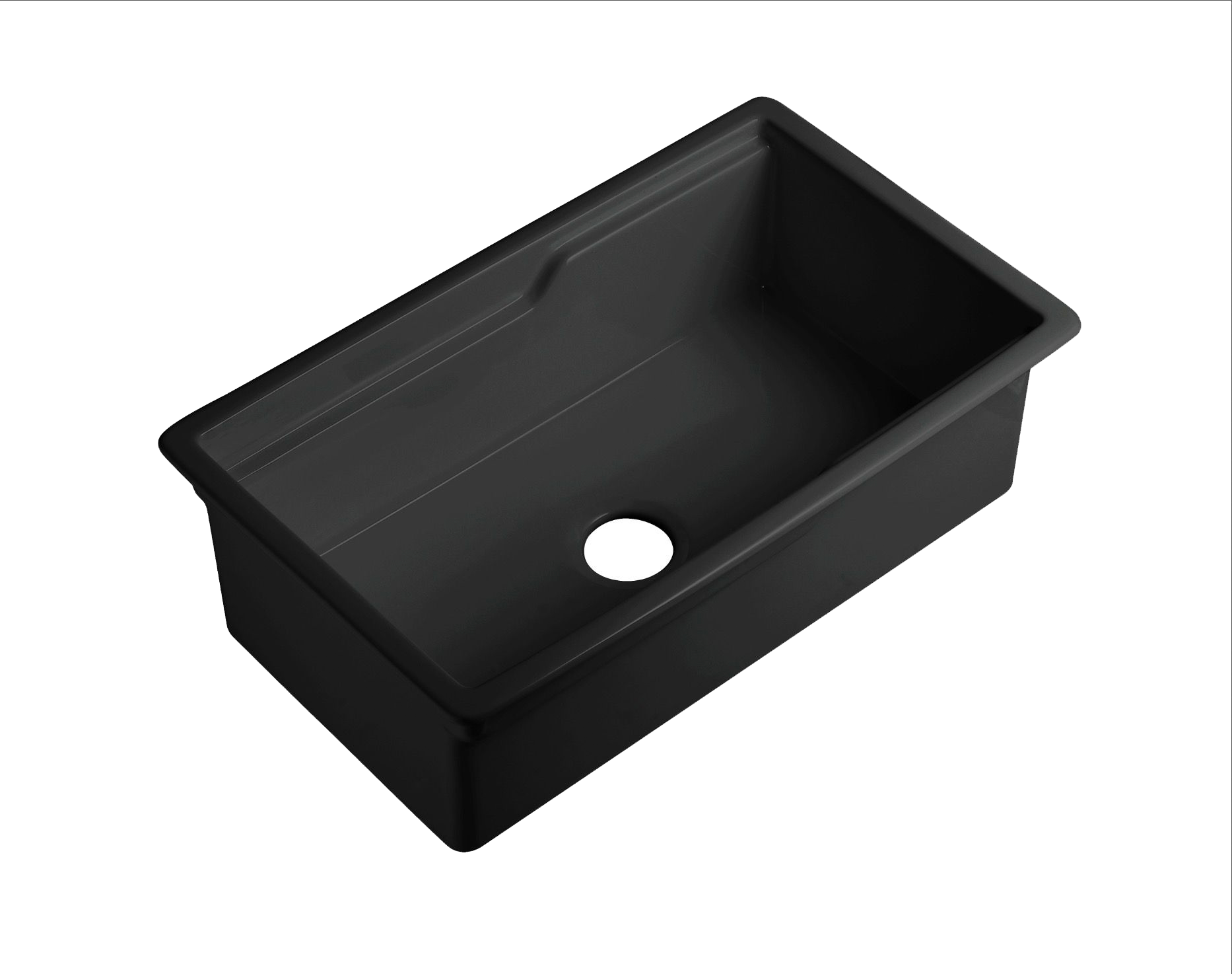 Vorona Fireclay Inset/Undermount Sink 813mm x 483mm x 255mm