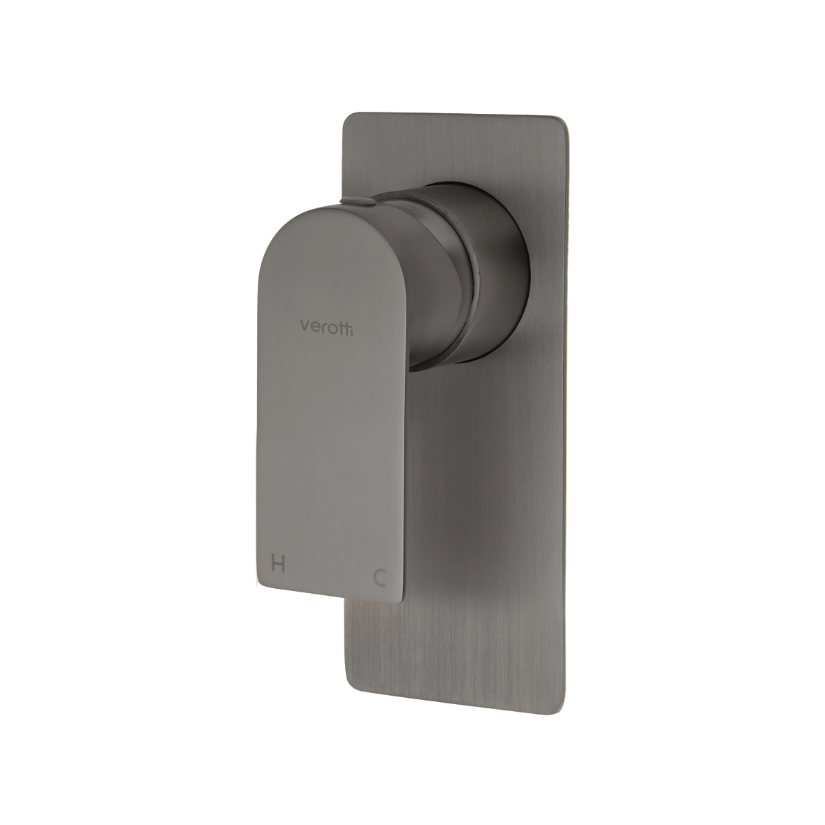 Luci Inox Shower Or Bath Mixer Soft Rectangular