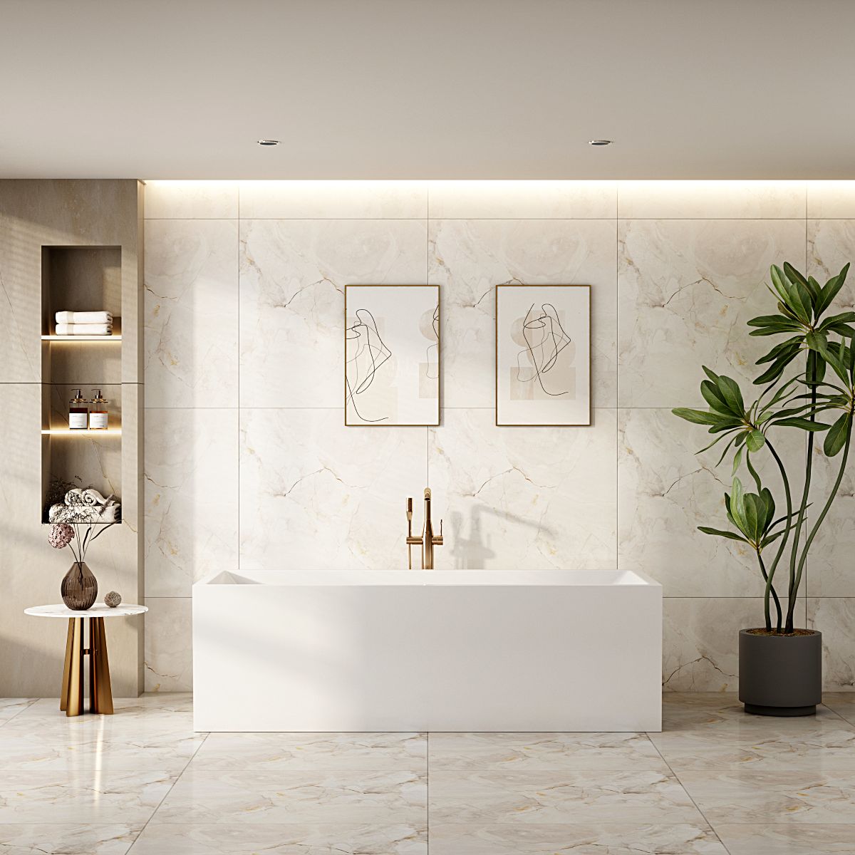 Orta Multi-Fit Freestanding Bathtub