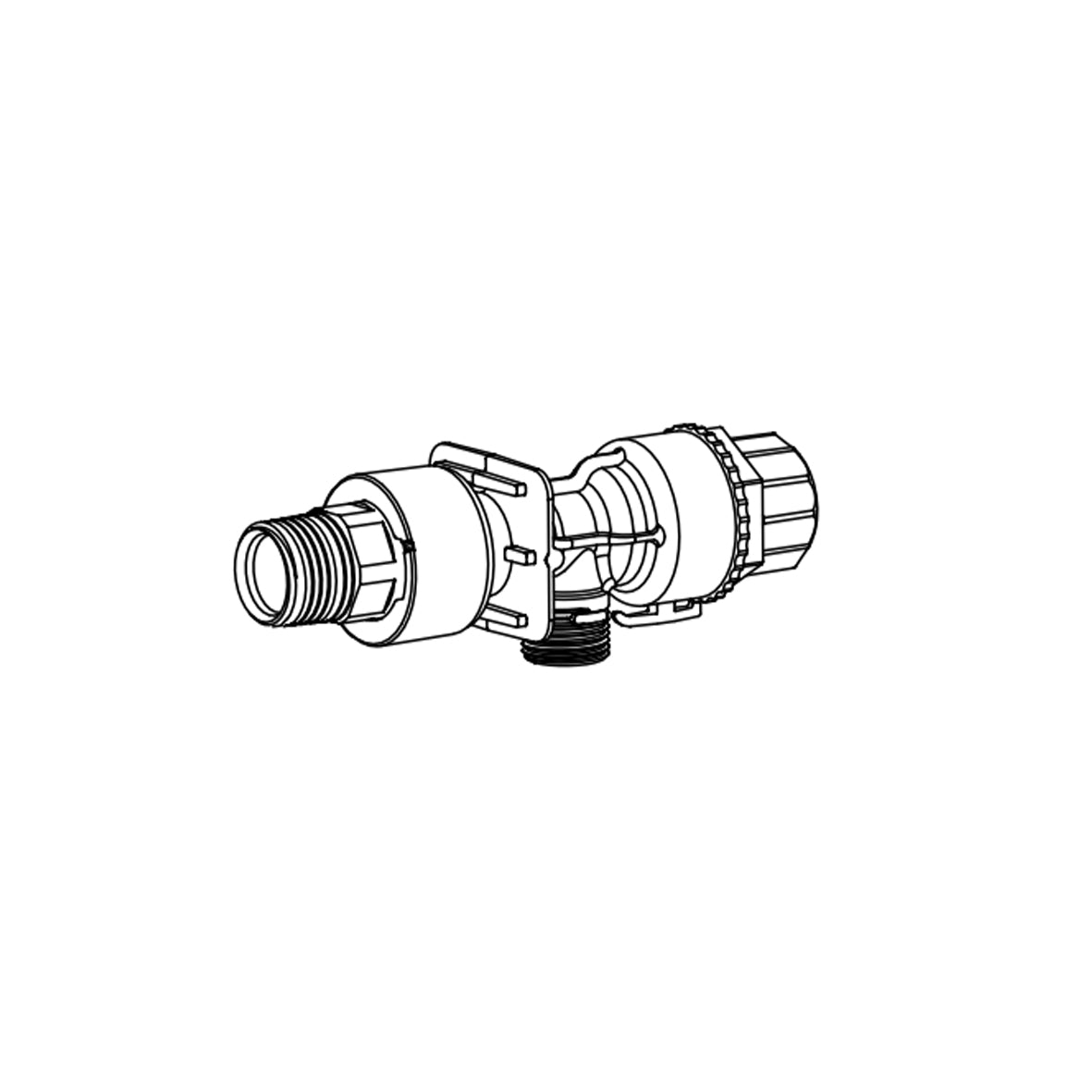 VEROTTI LOW LEVEL SPARE PARTS - VS0863540 STOP VALVE (BRASS)