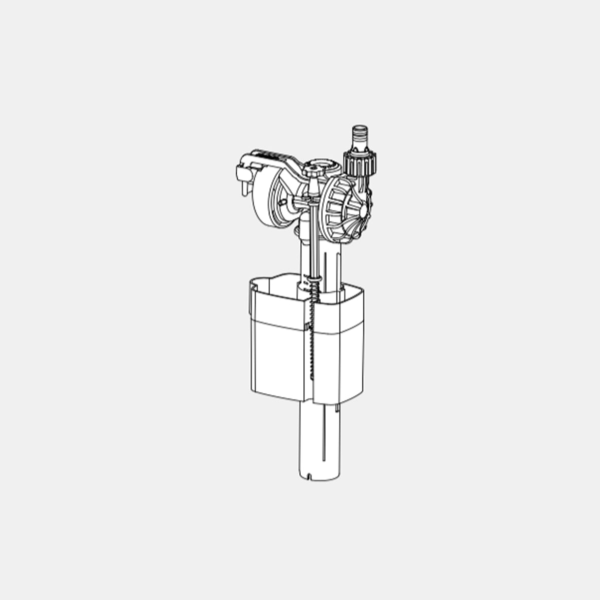 VEROTTI LOW LEVEL SPARE PARTS - VS0866693 INLET VALVE