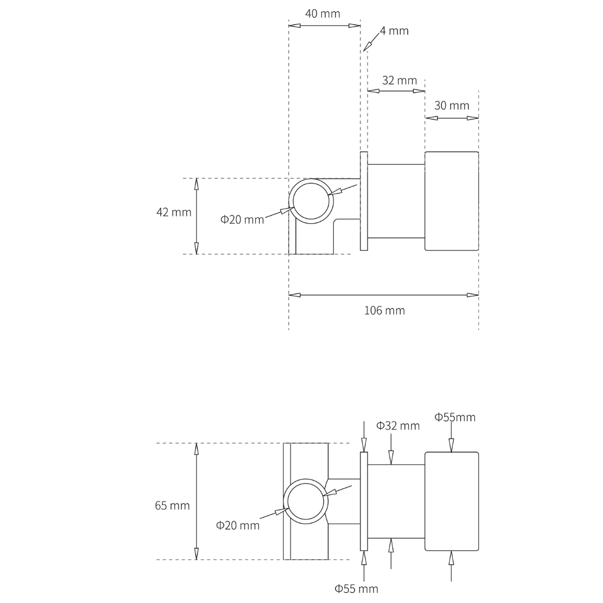 INFINITY PROGRESSIVE SHOWER OR BATH MIXER