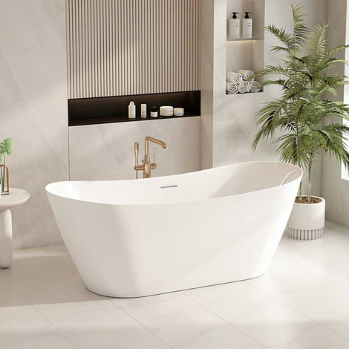 Disney Ultra-Thin Freestanding Bathtub